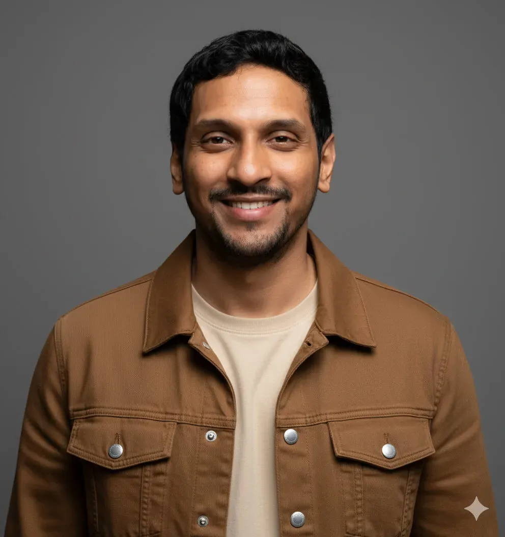 Nano Banana genenrated professional LinkedIn Headshot