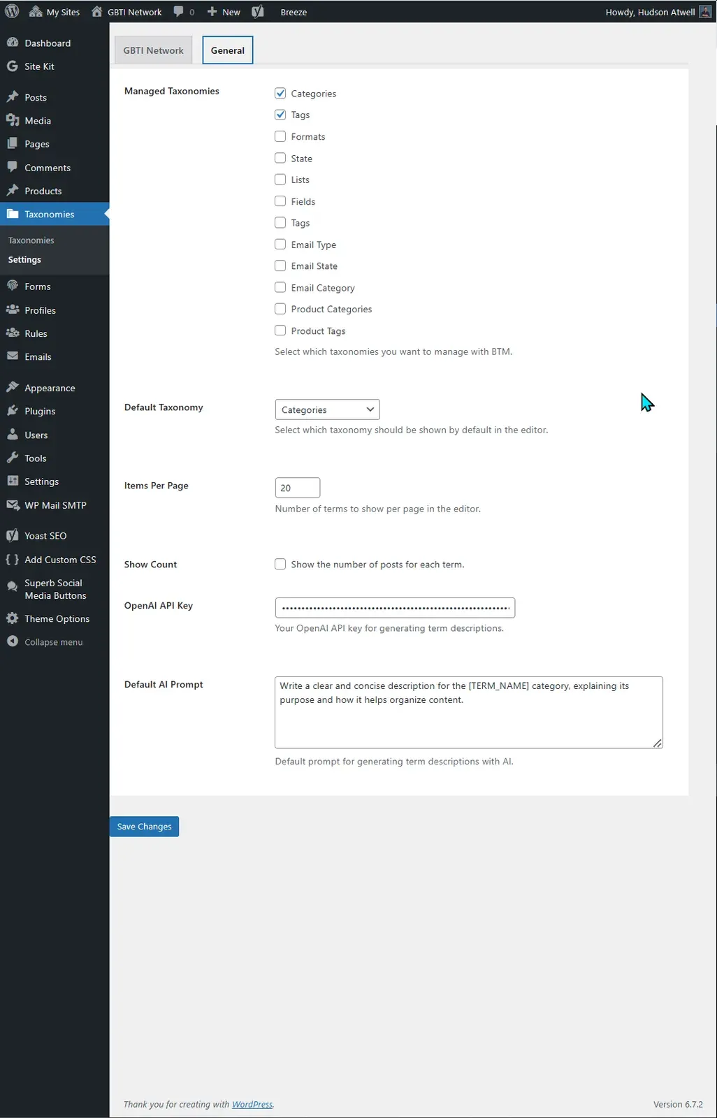Advanced Taxonomy Manager screenshot 4