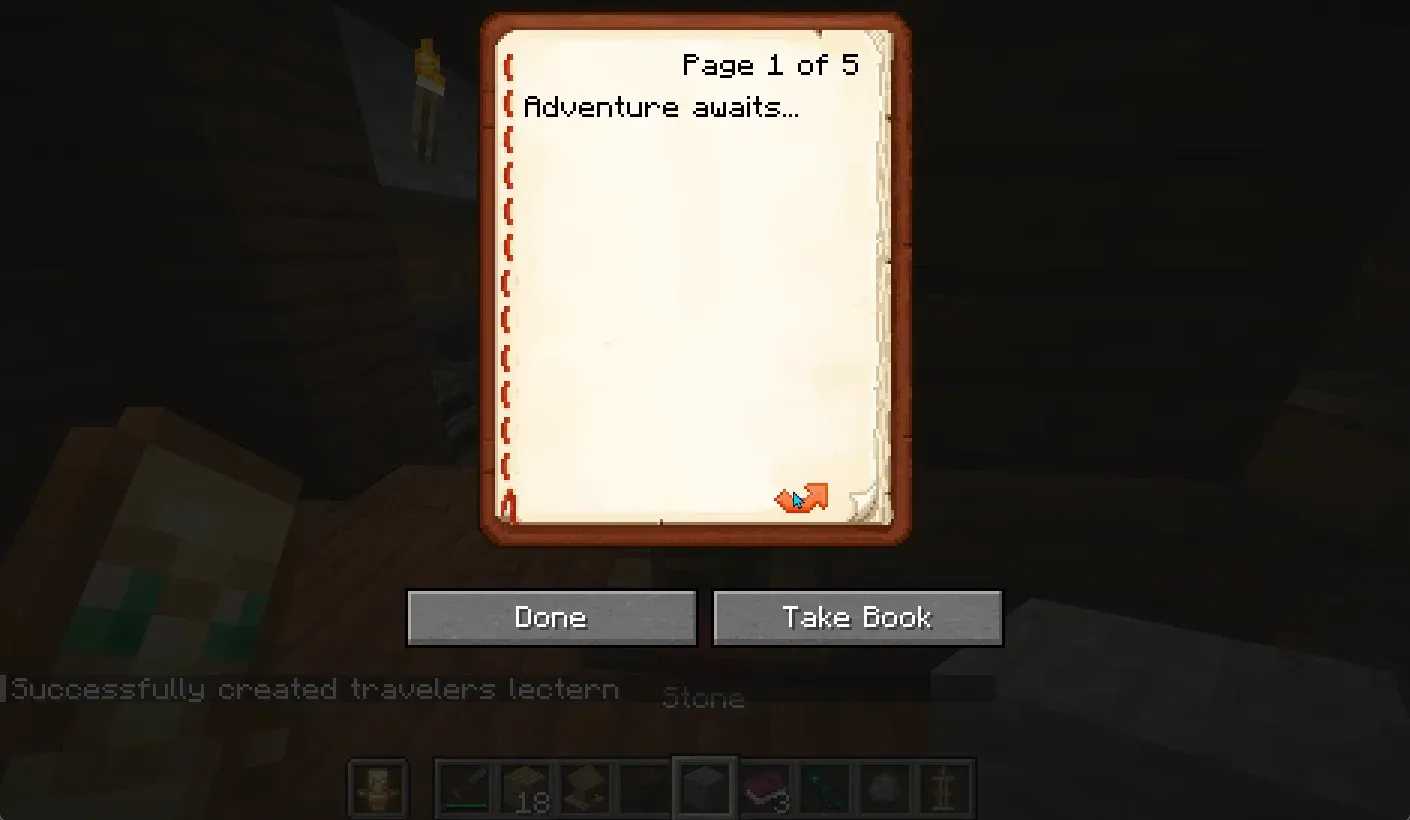 Traveler's Lectern screenshot 3